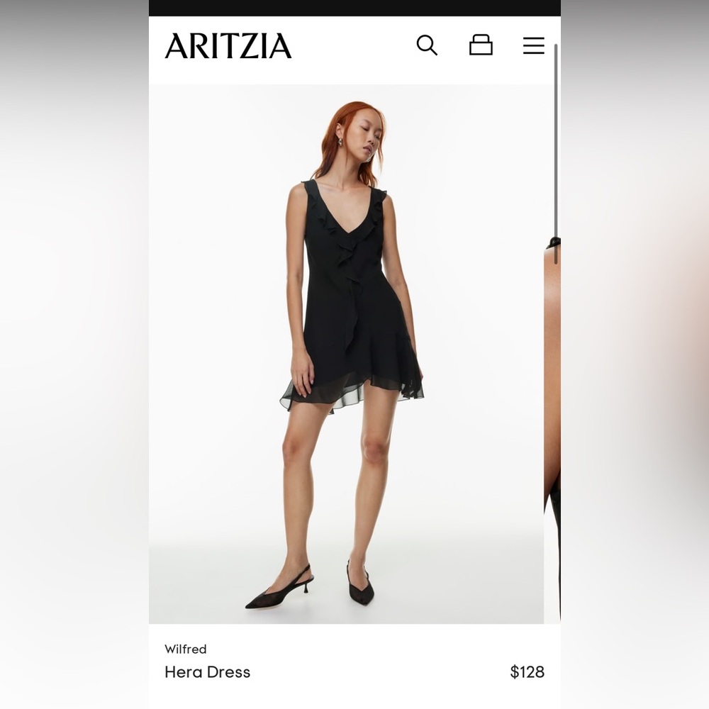 NEVER WORN Wilfred Hera dress - Aritzia